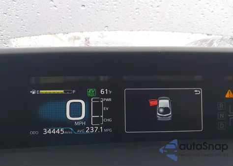 2020 Toyota Prius Prime Xle from USA, damaged, VIN JTDKARFP0L3139692